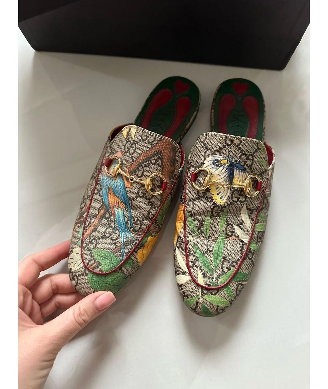 GUCCI Мульти мюли, фото 3