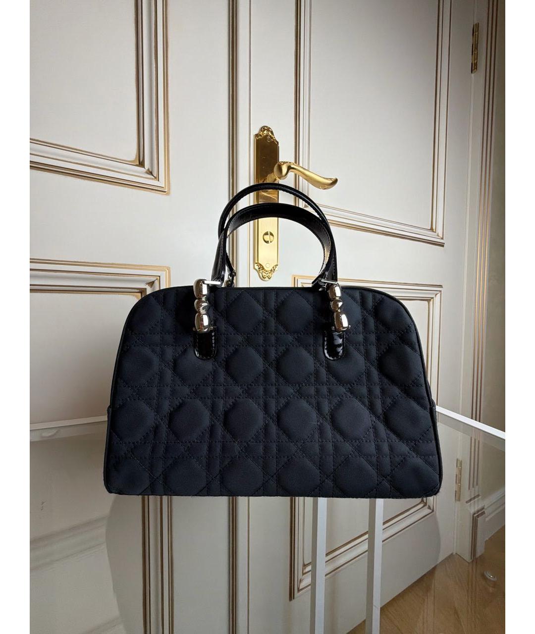 CHRISTIAN DIOR Черная сумка с короткими ручками, фото 6