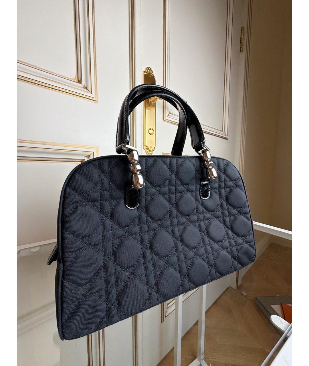 CHRISTIAN DIOR Черная сумка с короткими ручками, фото 3