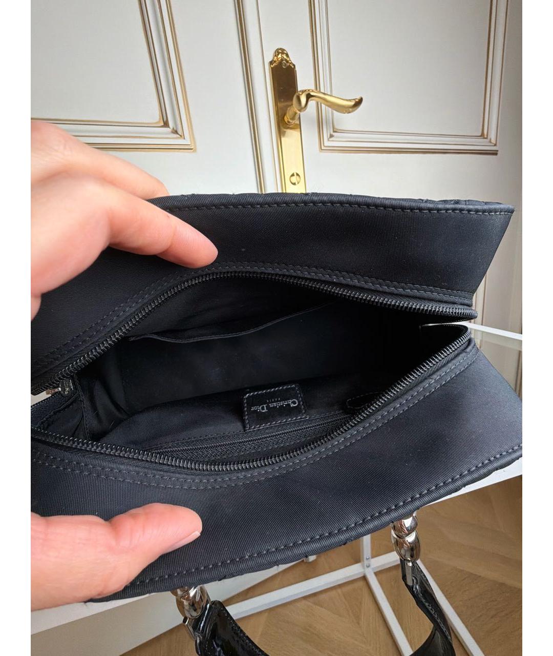 CHRISTIAN DIOR Черная сумка с короткими ручками, фото 4
