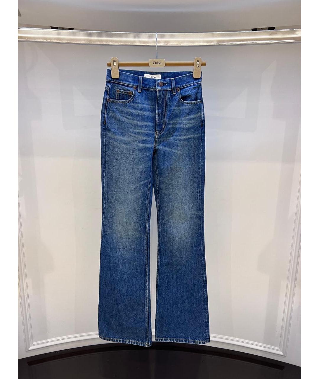 CHLOE Синие джинсы клеш, фото 3