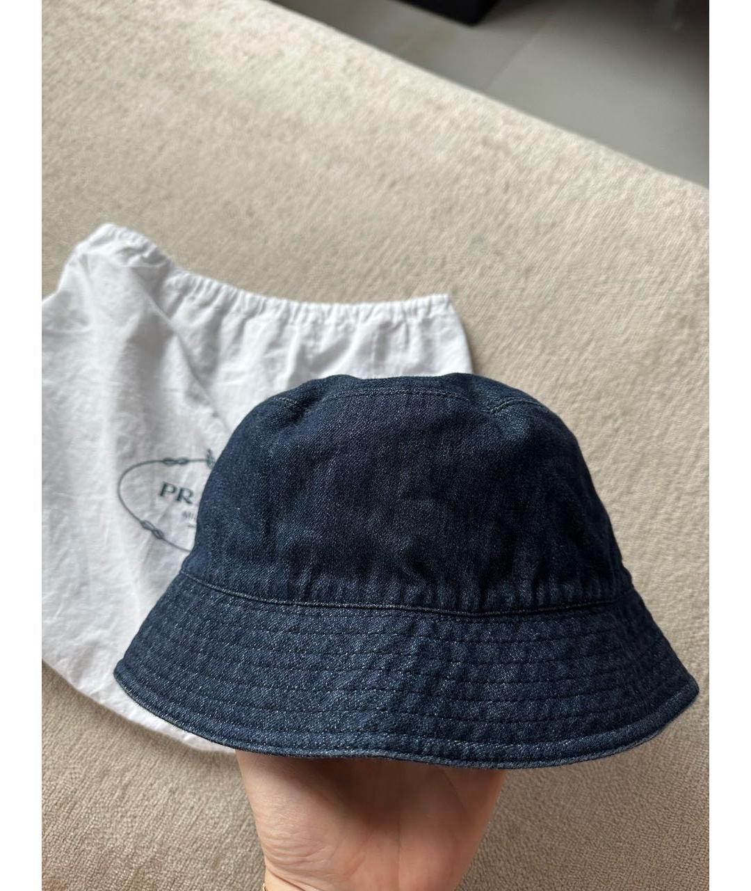 PRADA Голубая панама, фото 7