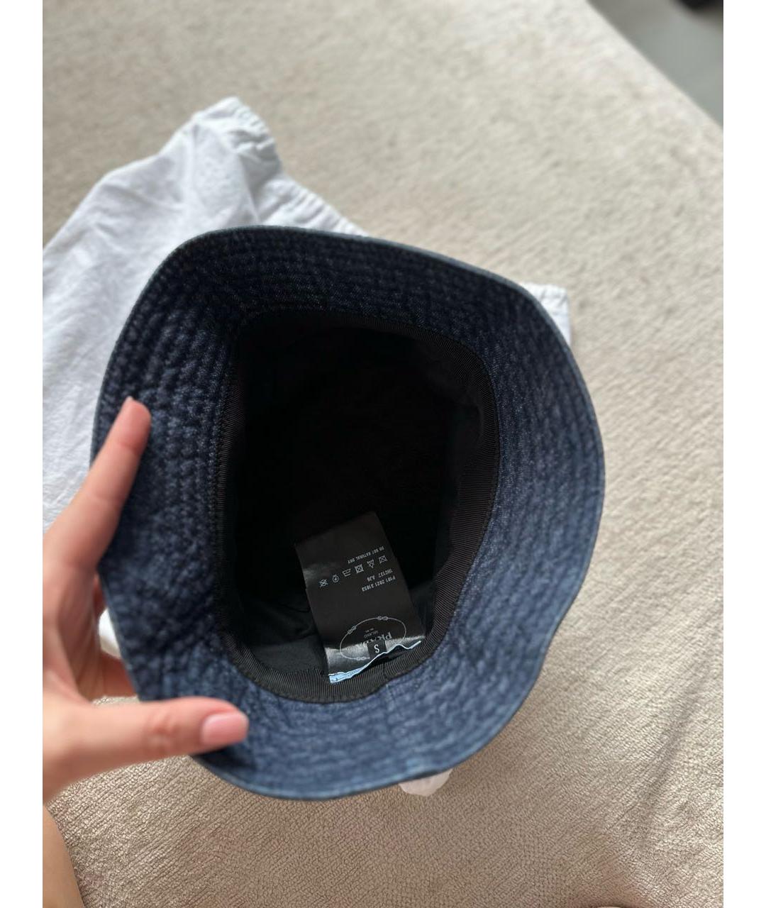 PRADA Голубая панама, фото 3