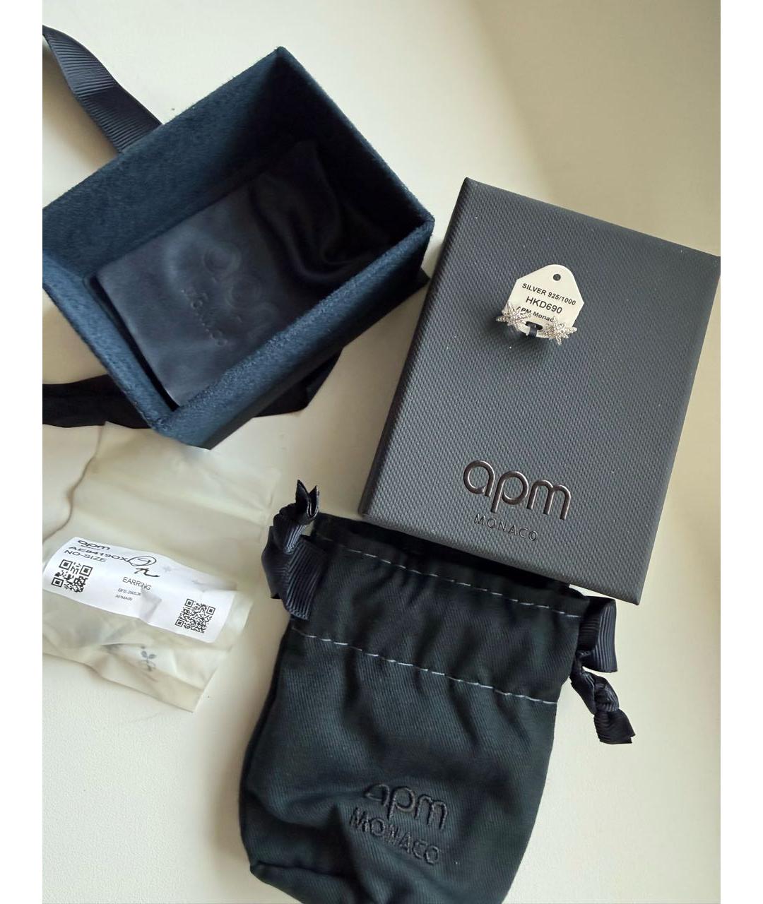 APM Monaco Серебрянный серебряный комплект, фото 5