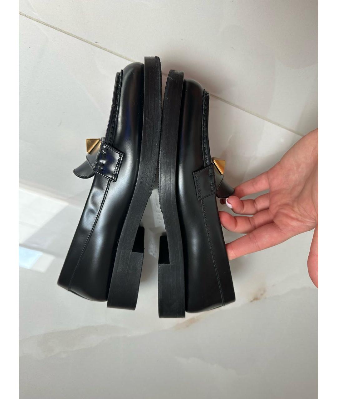 VALENTINO Черные лоферы, фото 8