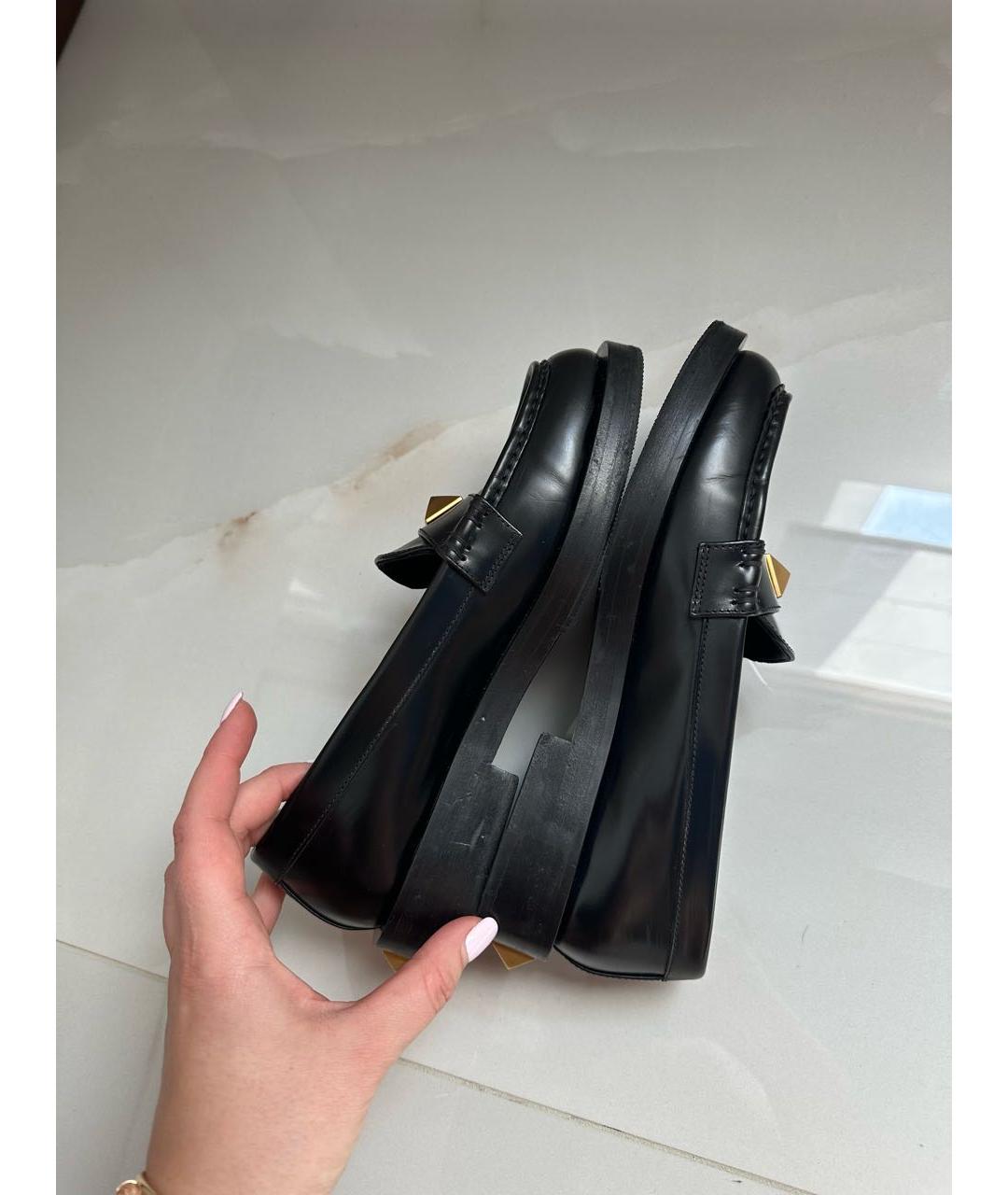 VALENTINO Черные лоферы, фото 7