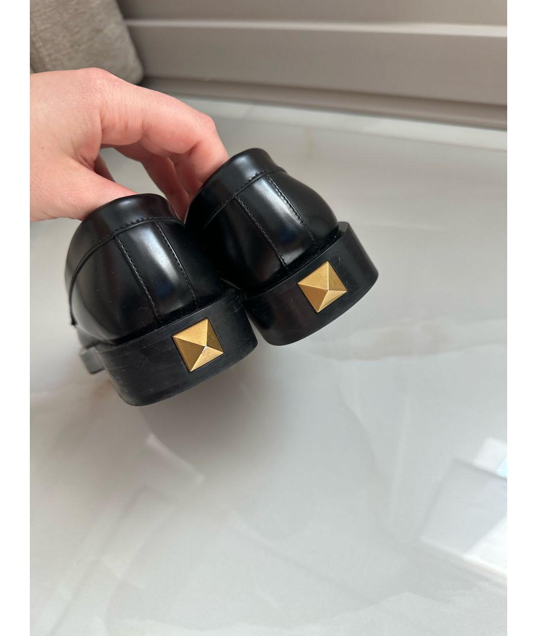 VALENTINO Черные лоферы, фото 4