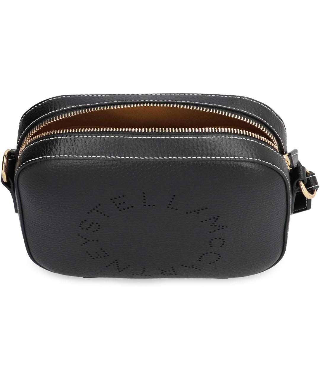 STELLA MCCARTNEY Черная сумка через плечо из искусственной кожи, фото 5