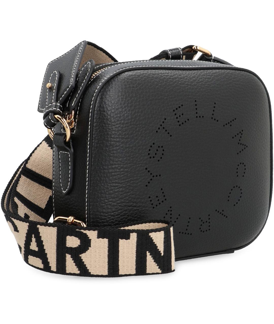 STELLA MCCARTNEY Черная сумка через плечо из искусственной кожи, фото 2