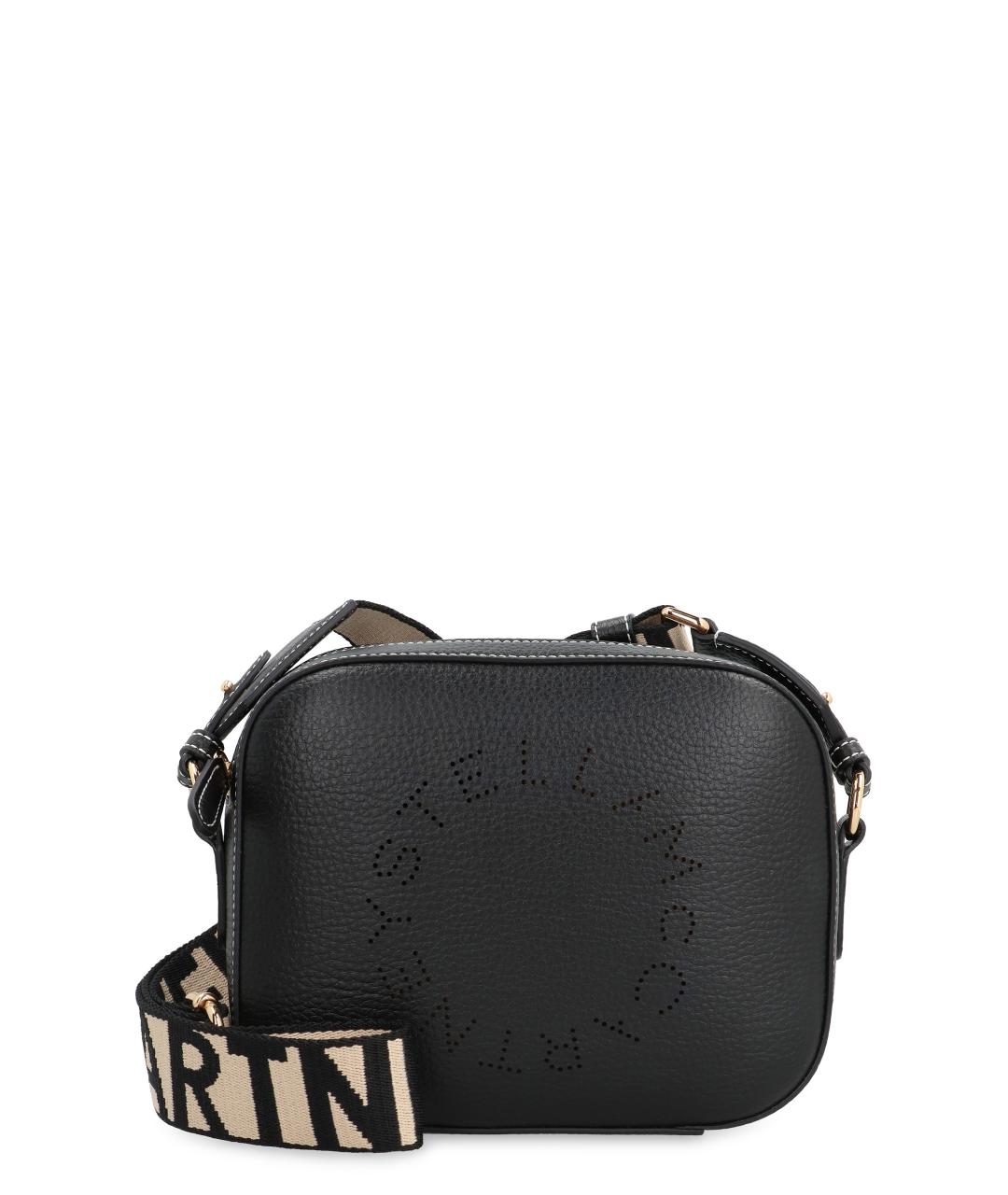 STELLA MCCARTNEY Черная сумка через плечо из искусственной кожи, фото 1