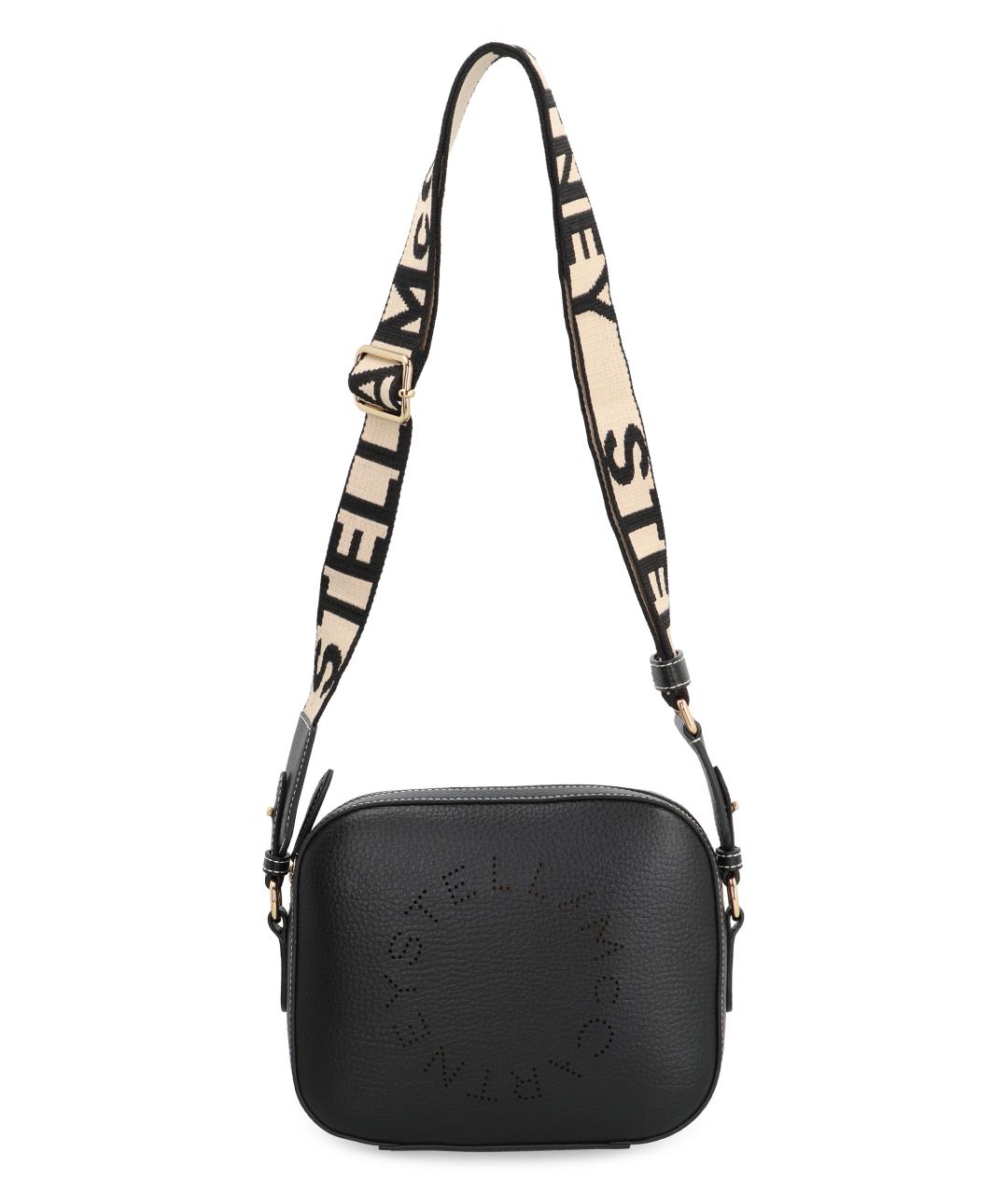 STELLA MCCARTNEY Черная сумка через плечо из искусственной кожи, фото 4