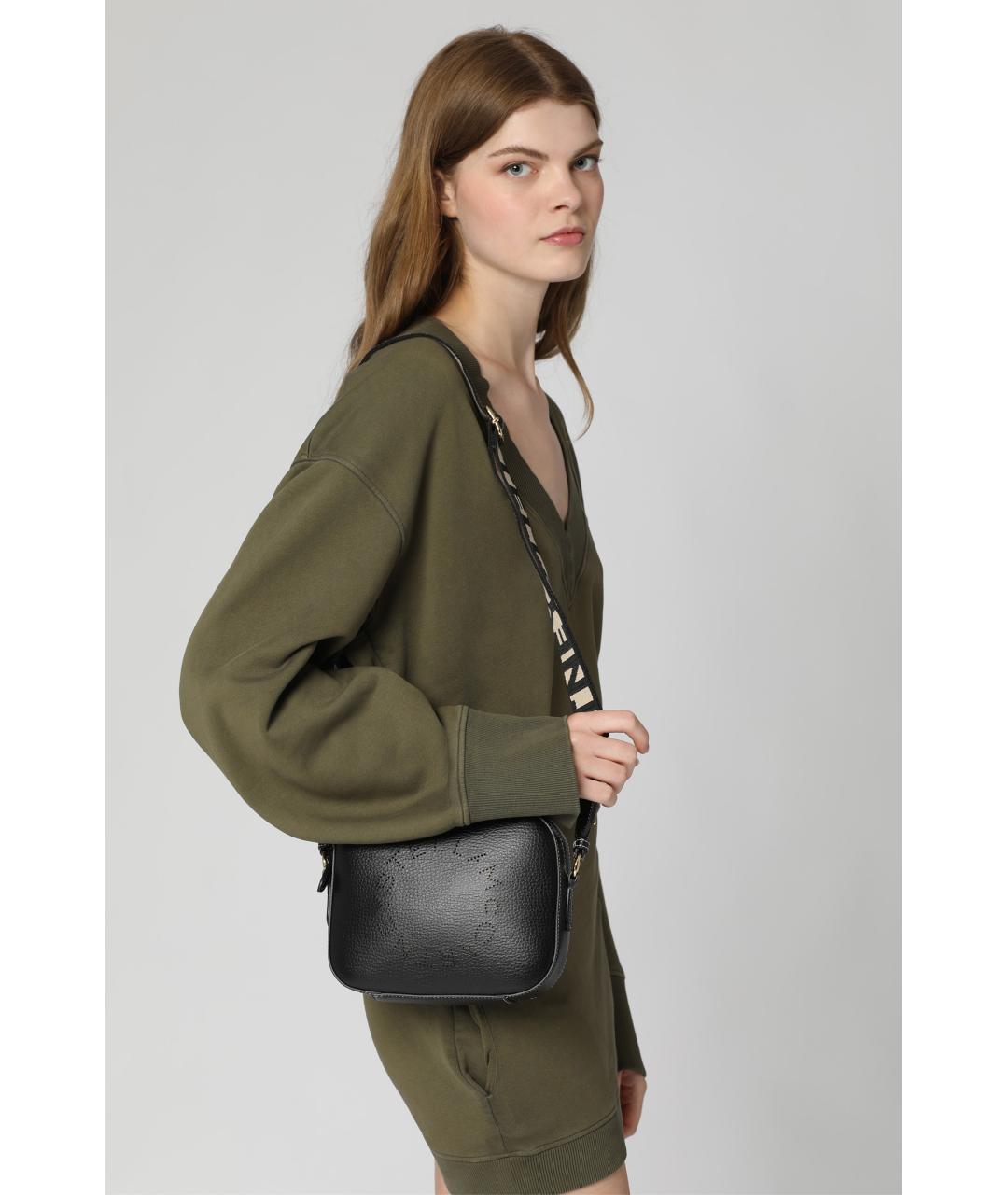 STELLA MCCARTNEY Черная сумка через плечо из искусственной кожи, фото 6