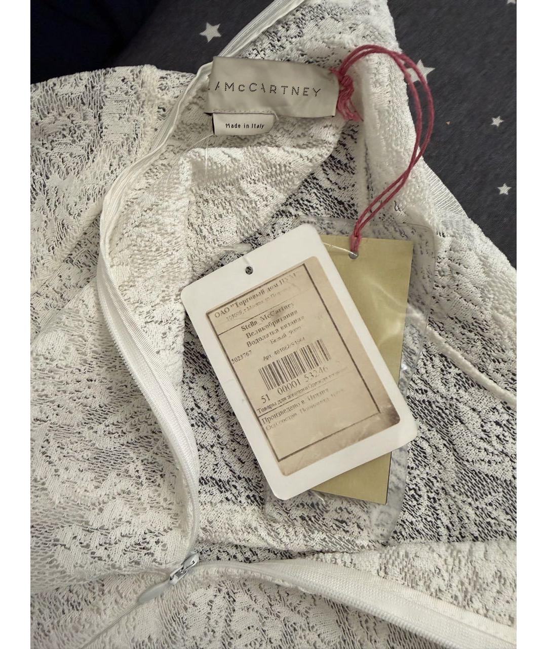 STELLA MCCARTNEY Белая полиуретановая водолазка, фото 3