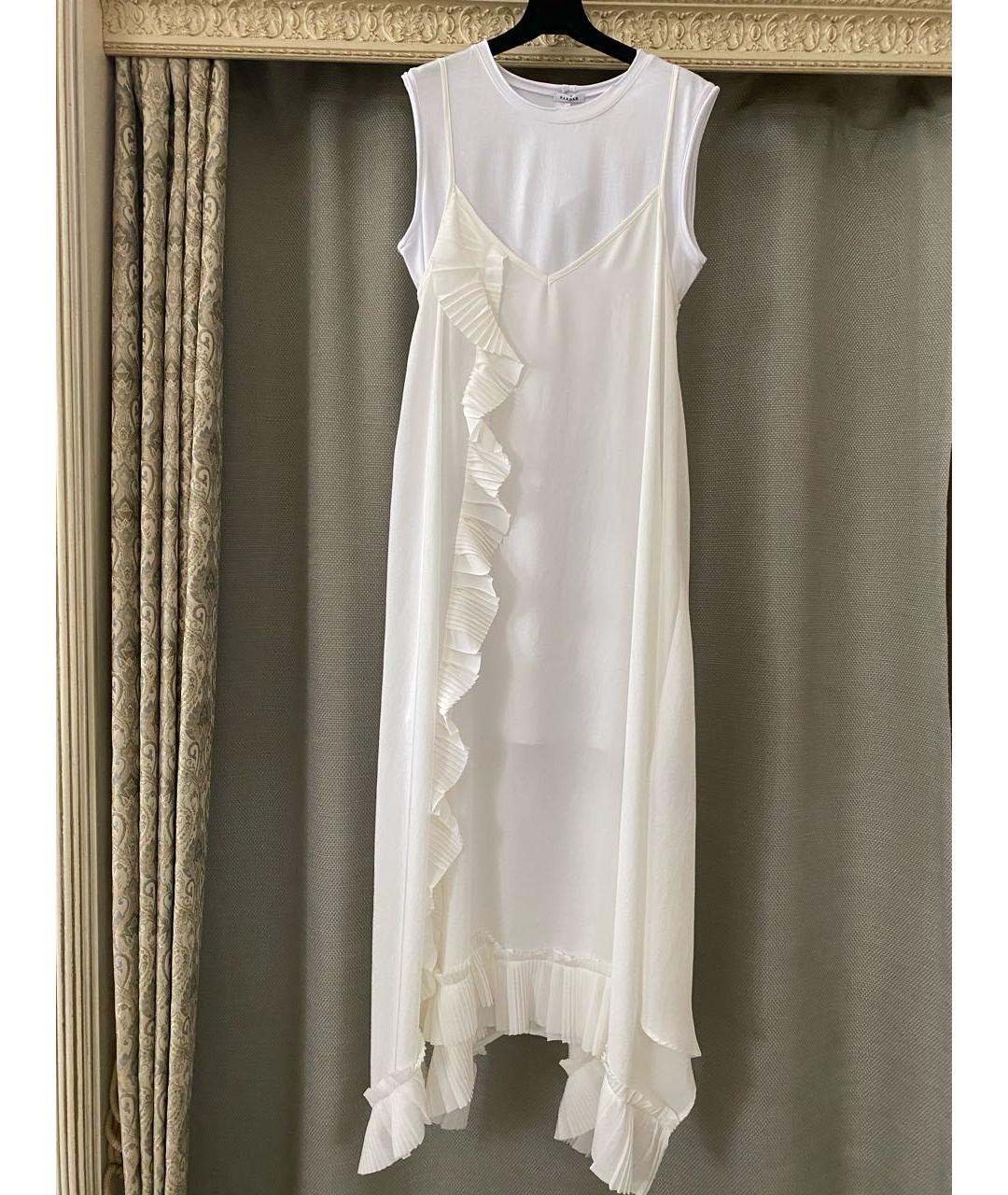 P.A.R.O.S.H. Белое коктейльное платье, фото 9