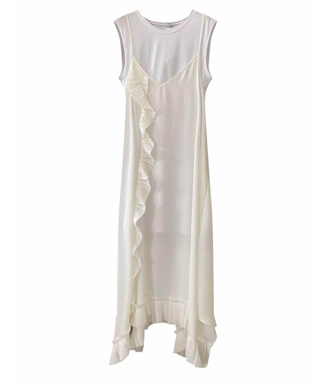 P.A.R.O.S.H. Белое коктейльное платье, фото 1