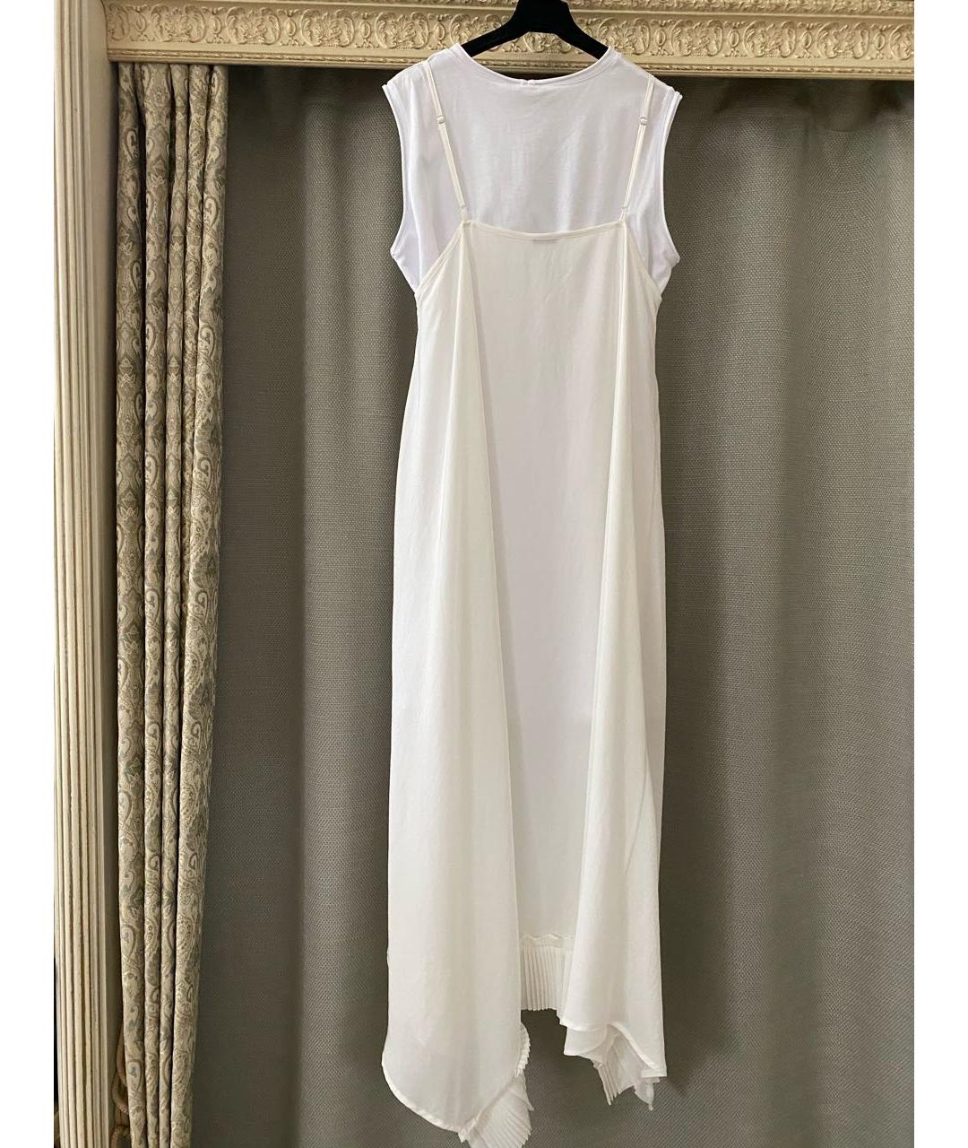 P.A.R.O.S.H. Белое коктейльное платье, фото 7