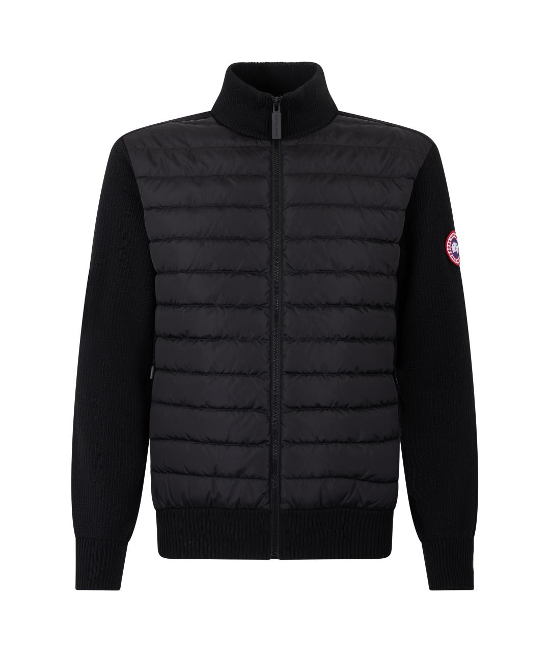 CANADA GOOSE Черная шерстяная куртка, фото 1