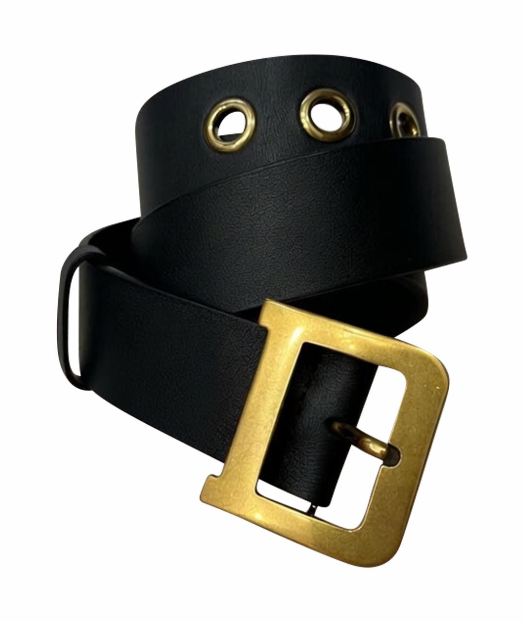 CHRISTIAN DIOR Черный ремень, фото 1