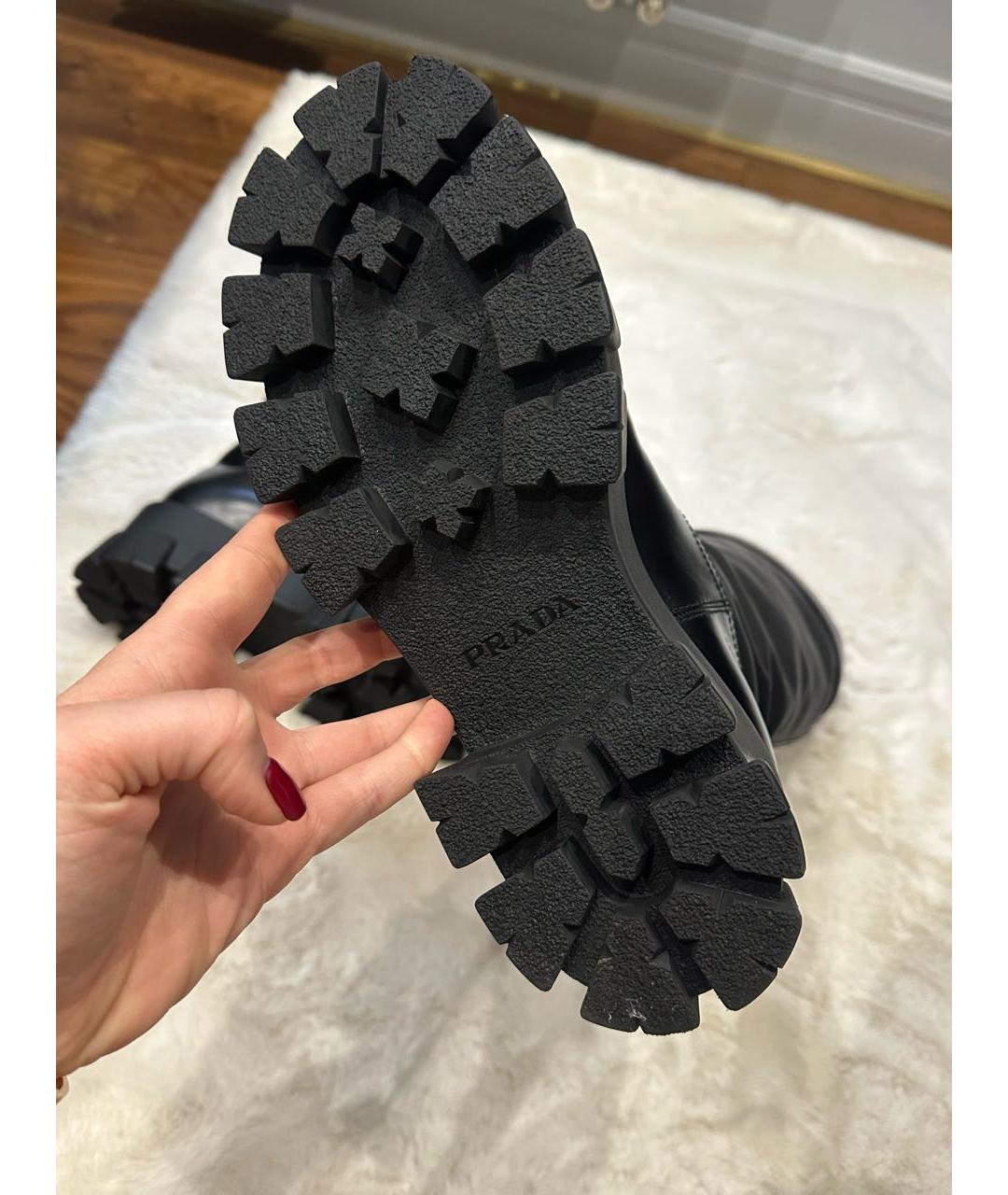 PRADA Черные сапоги, фото 3