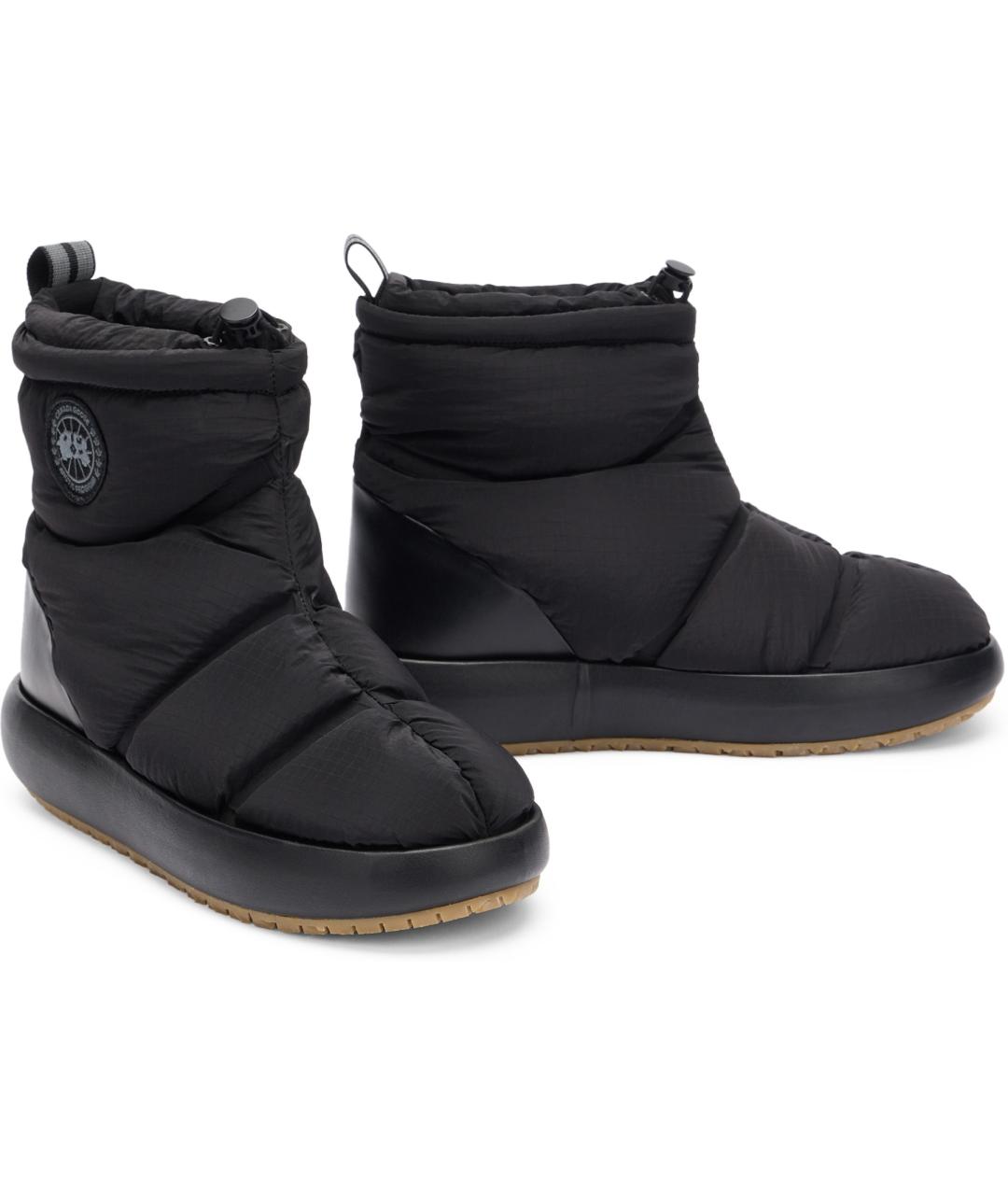 CANADA GOOSE Черные синтетические высокие ботинки, фото 3