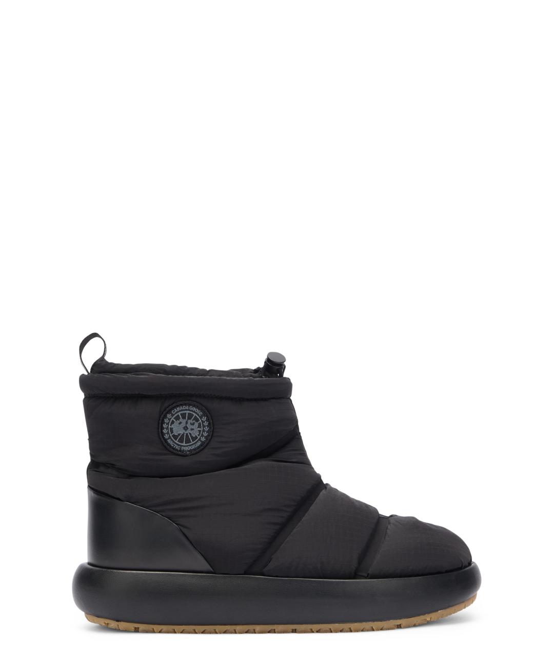 CANADA GOOSE Черные синтетические высокие ботинки, фото 1