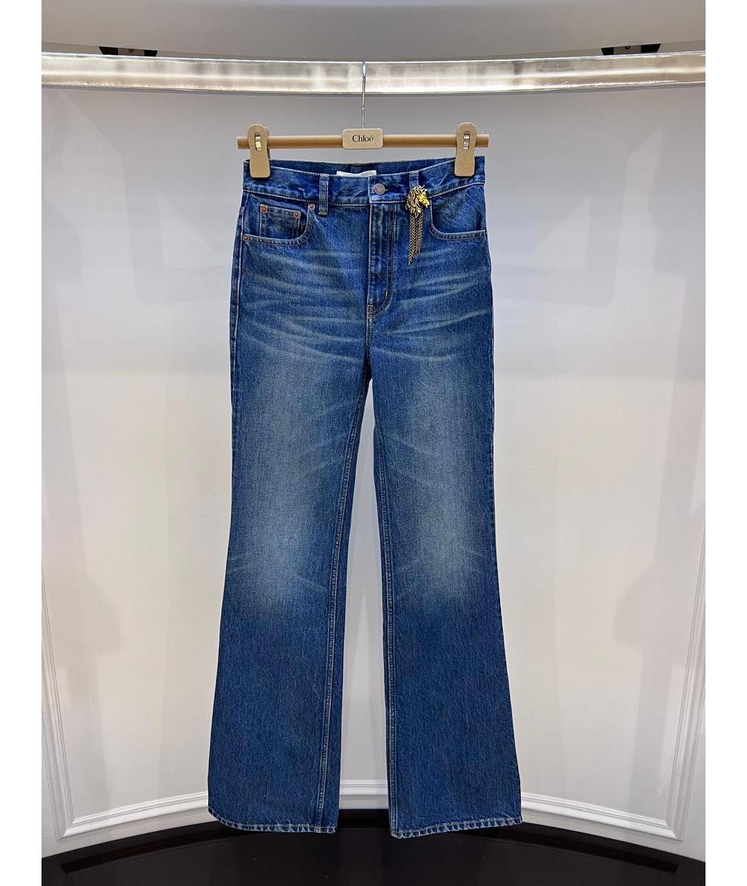 CHLOE Синие джинсы клеш, фото 3