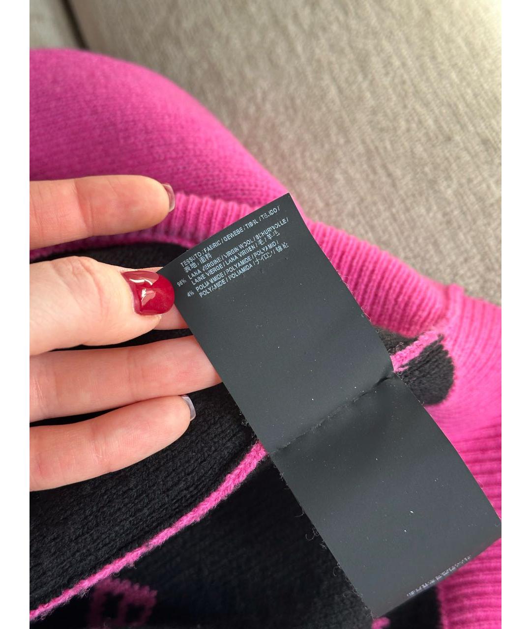 BALENCIAGA Розовый джемпер / свитер, фото 7