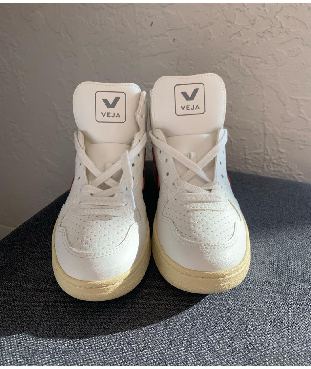 VEJA Белые кожаные кеды, фото 2