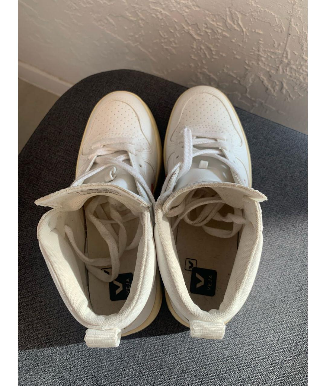 VEJA Белые кожаные кеды, фото 3