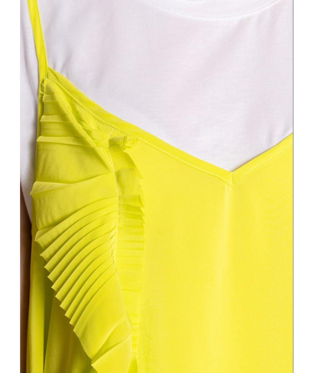 P.A.R.O.S.H. Желтое коктейльное платье, фото 4
