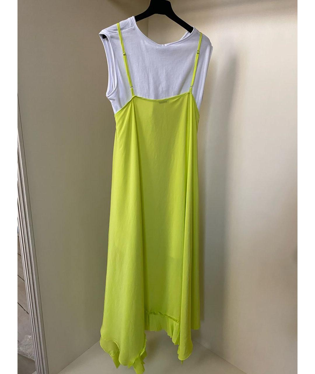 P.A.R.O.S.H. Желтое коктейльное платье, фото 7