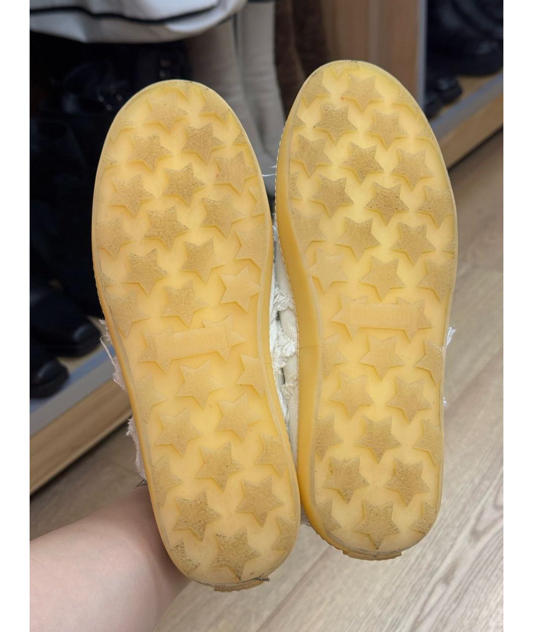 MIU MIU Бежевые кеды, фото 7