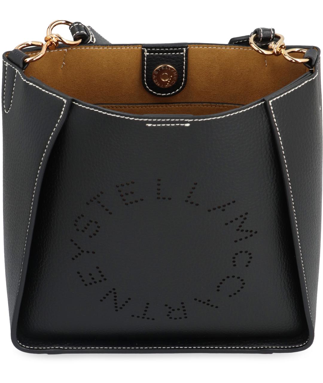 STELLA MCCARTNEY Черная сумка через плечо из искусственной кожи, фото 5