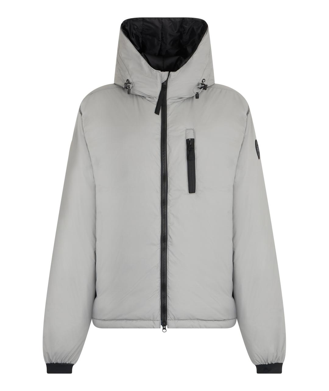 CANADA GOOSE Серая полиэстеровая куртка, фото 1