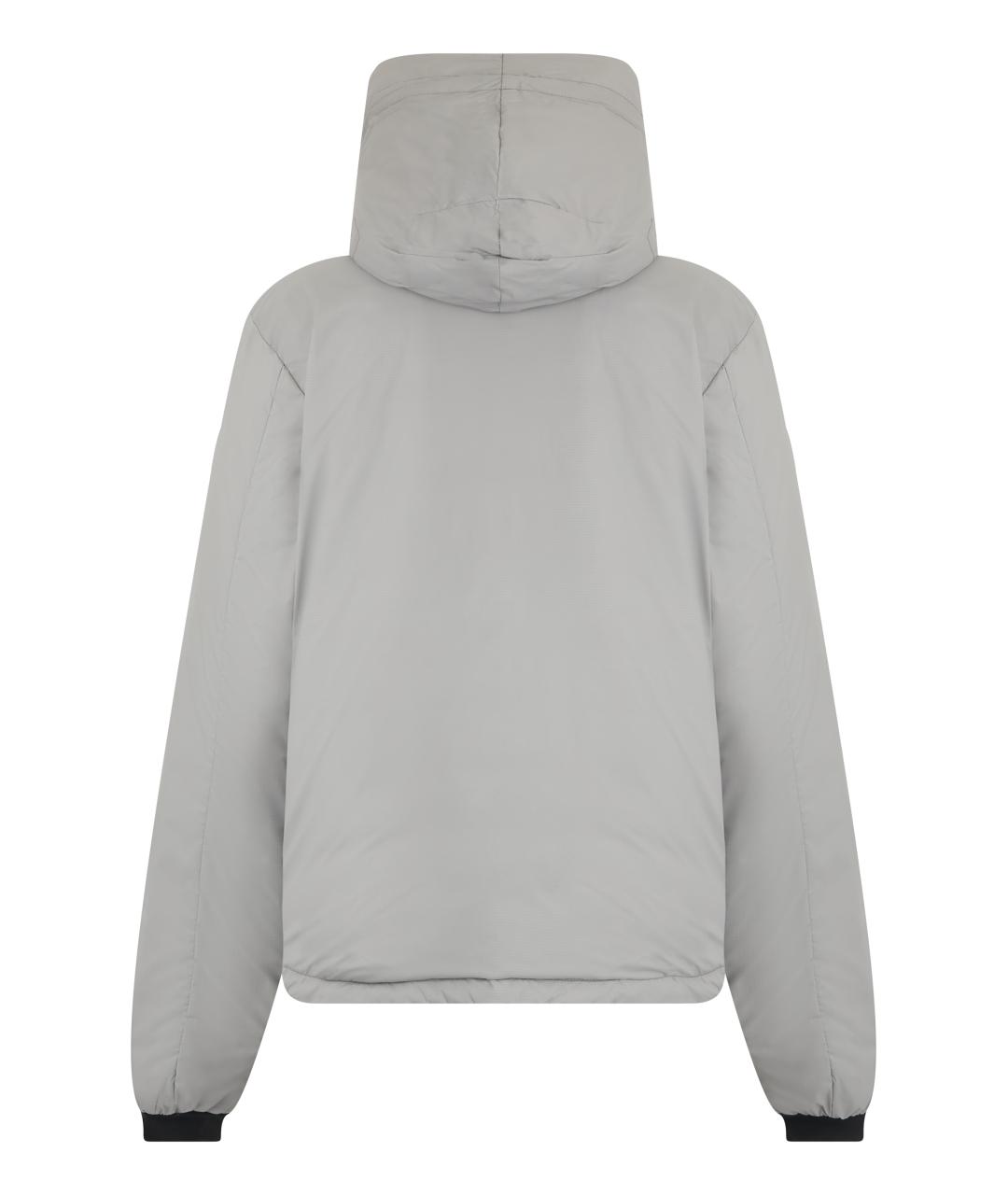 CANADA GOOSE Серая полиэстеровая куртка, фото 2