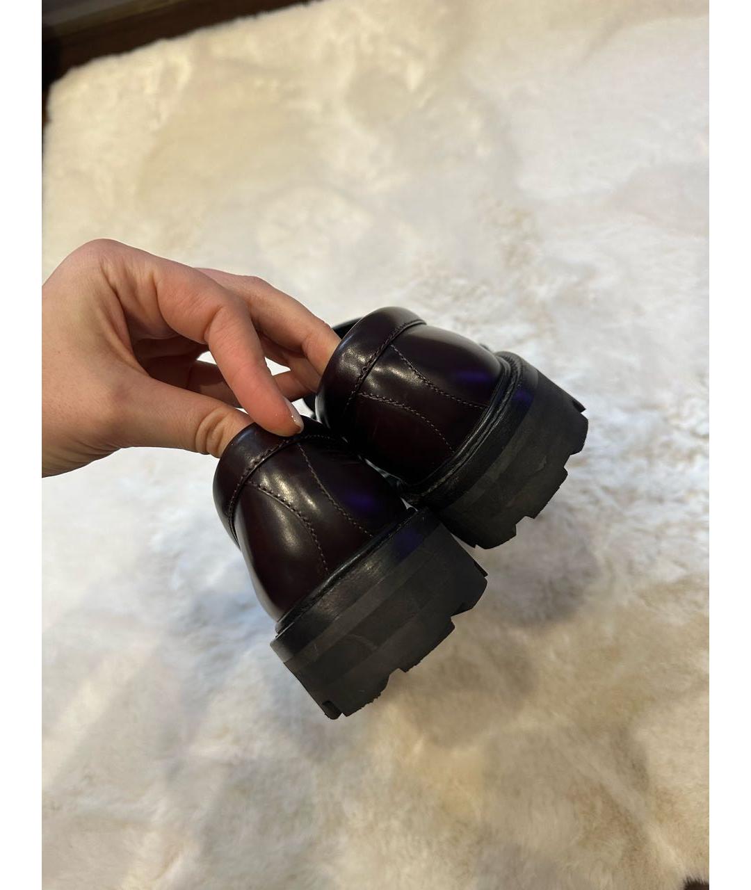 CELINE Коричневые лоферы, фото 3