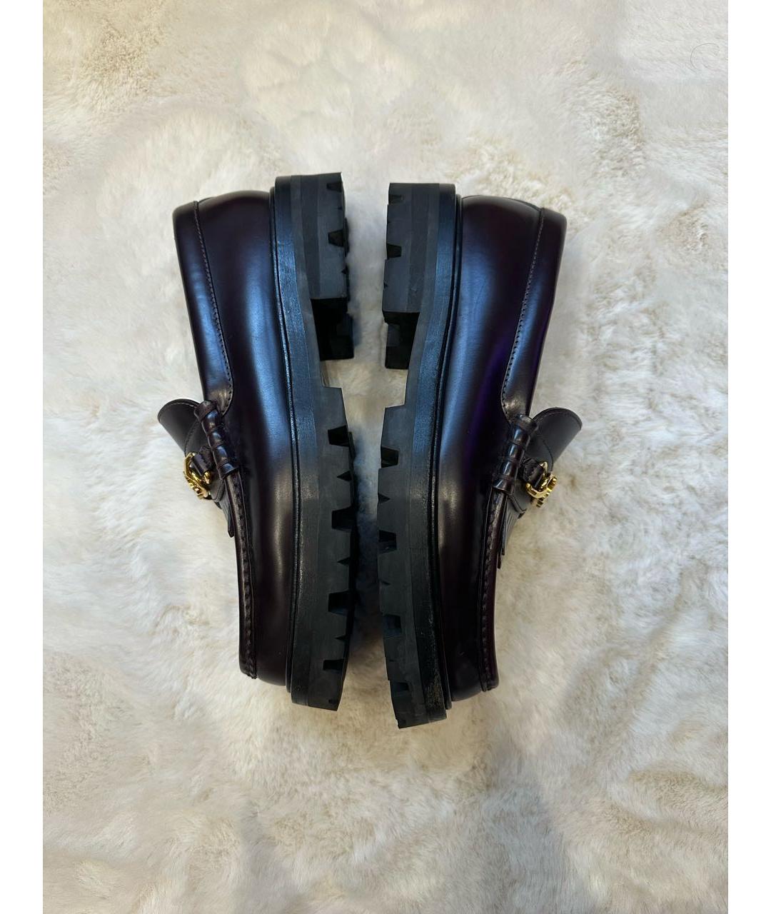 CELINE Коричневые лоферы, фото 7