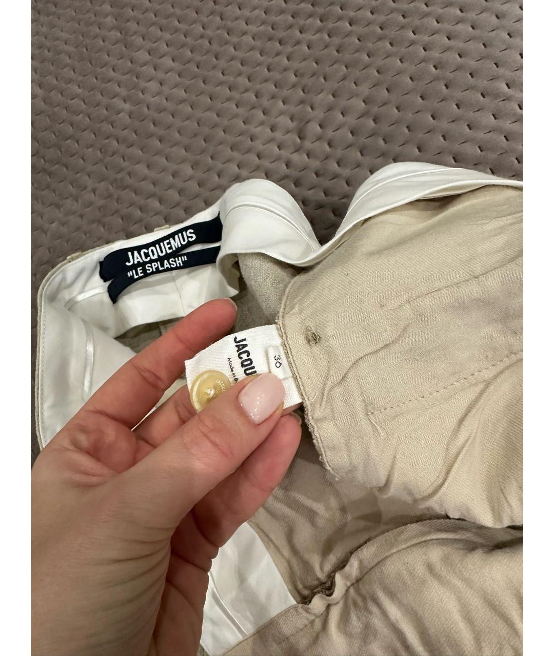 JACQUEMUS Бежевый костюм с брюками, фото 8