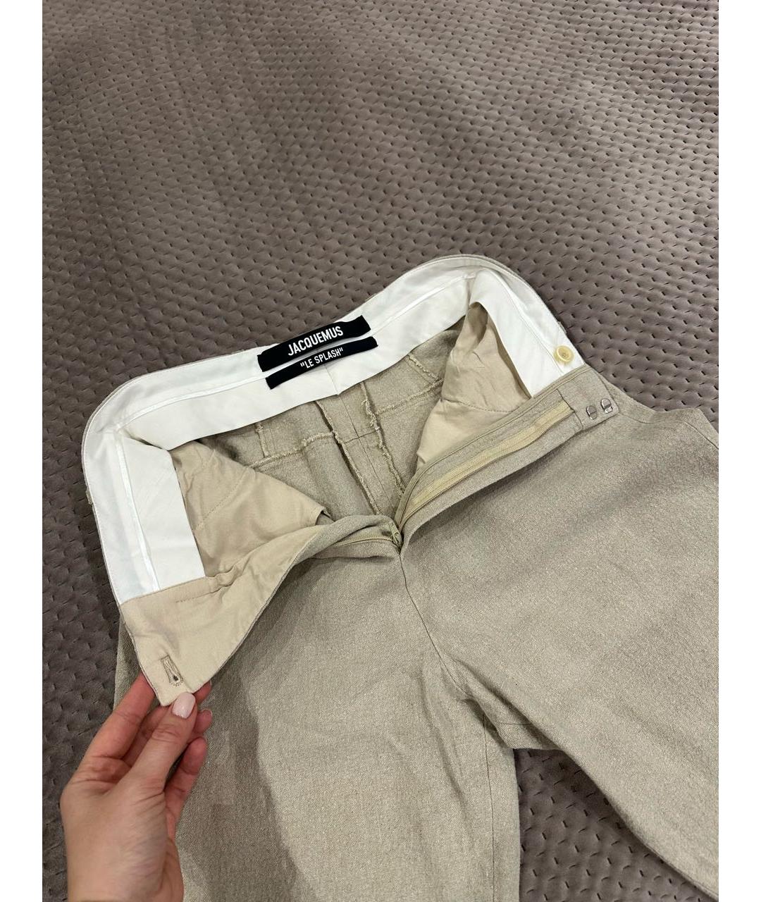 JACQUEMUS Бежевый костюм с брюками, фото 7