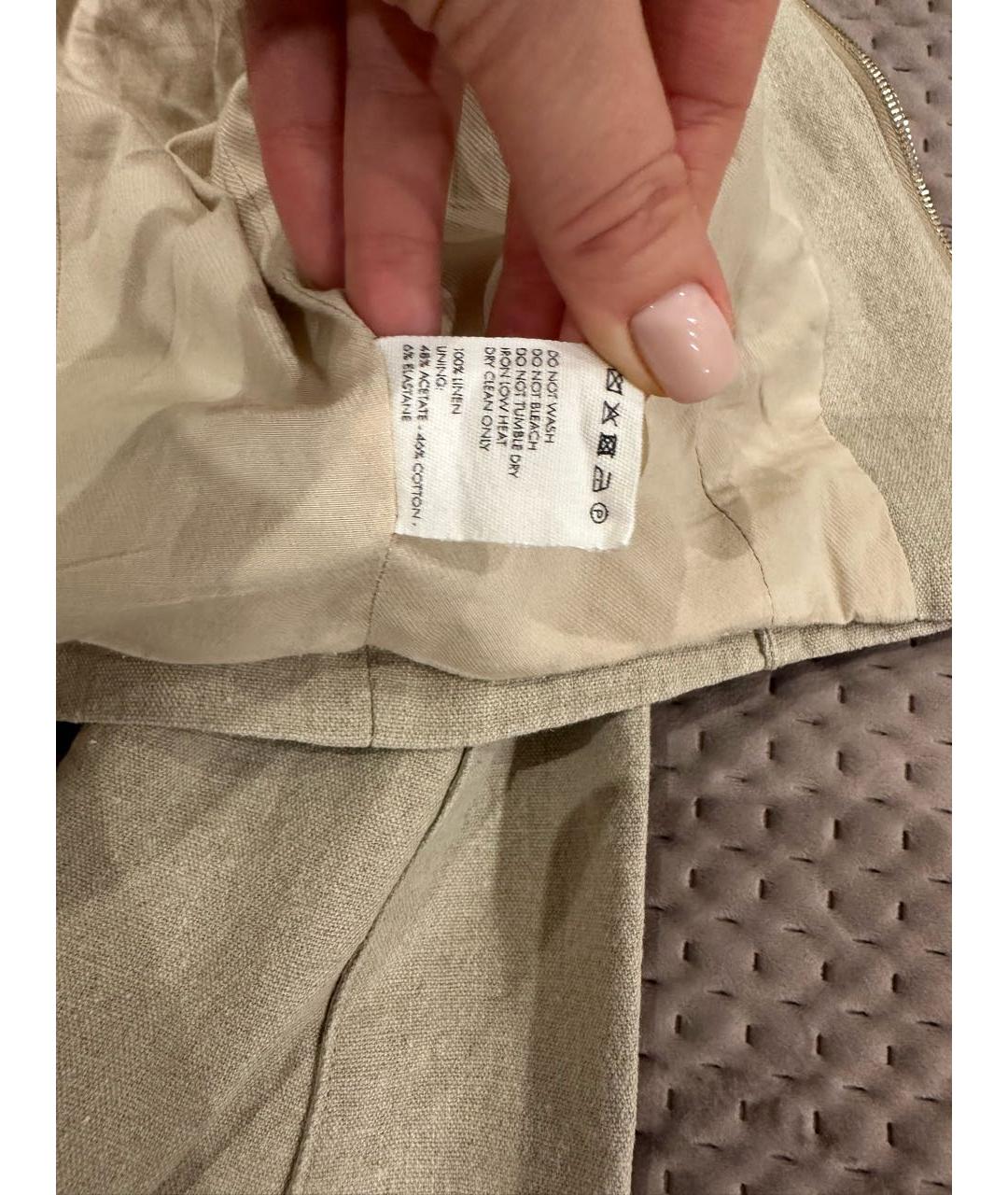 JACQUEMUS Бежевый костюм с брюками, фото 5