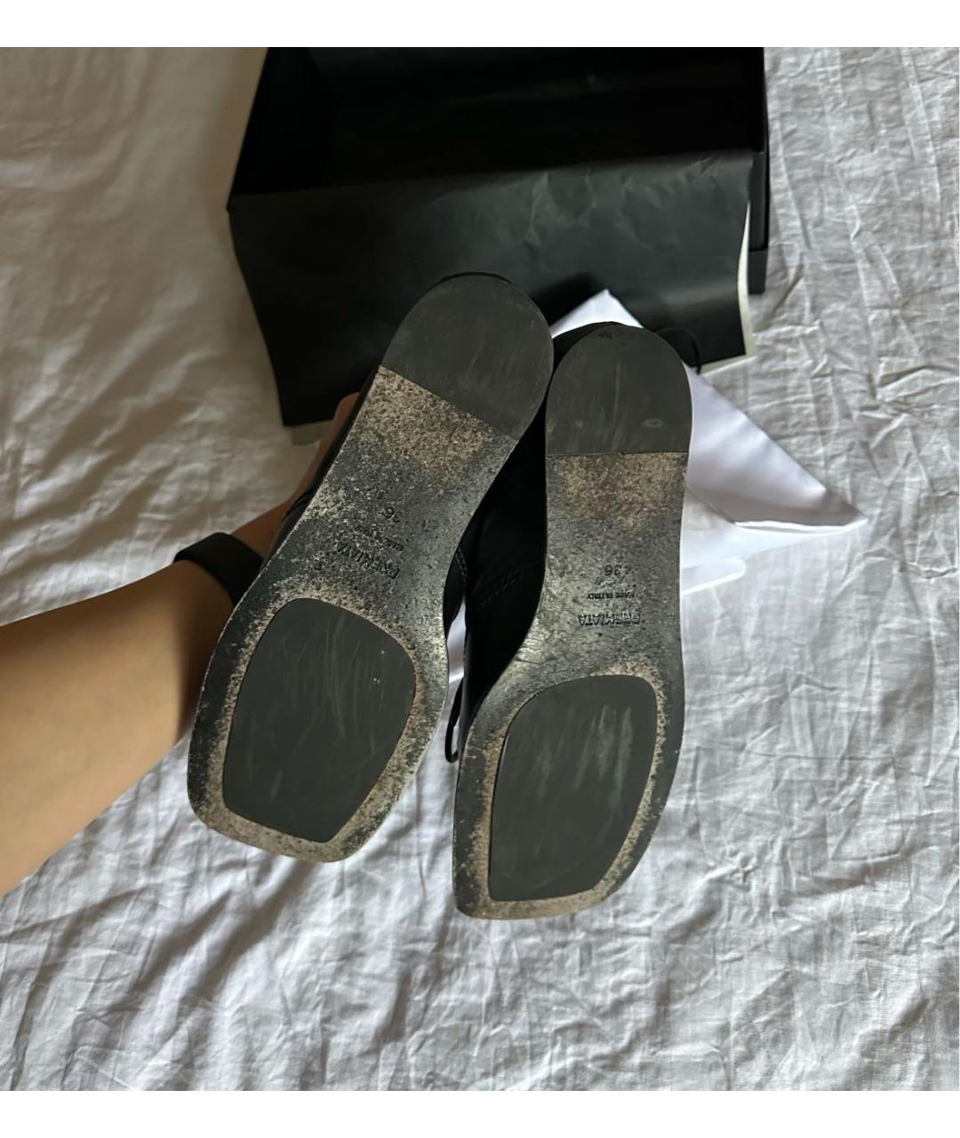 PREMIATA Черные кожаные лоферы, фото 6