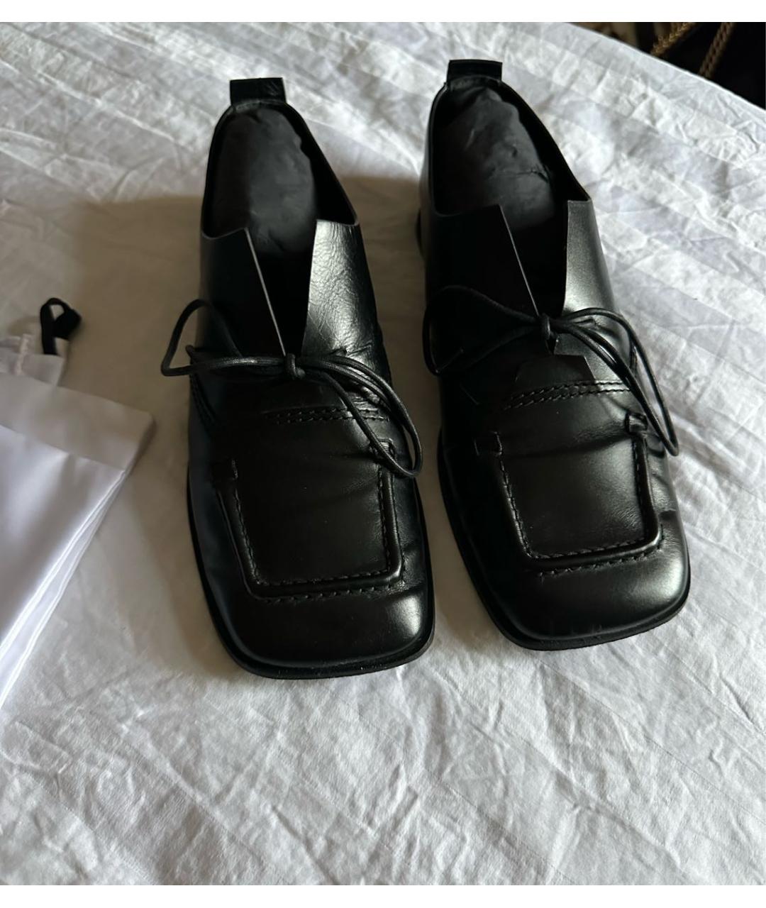 PREMIATA Черные кожаные лоферы, фото 7