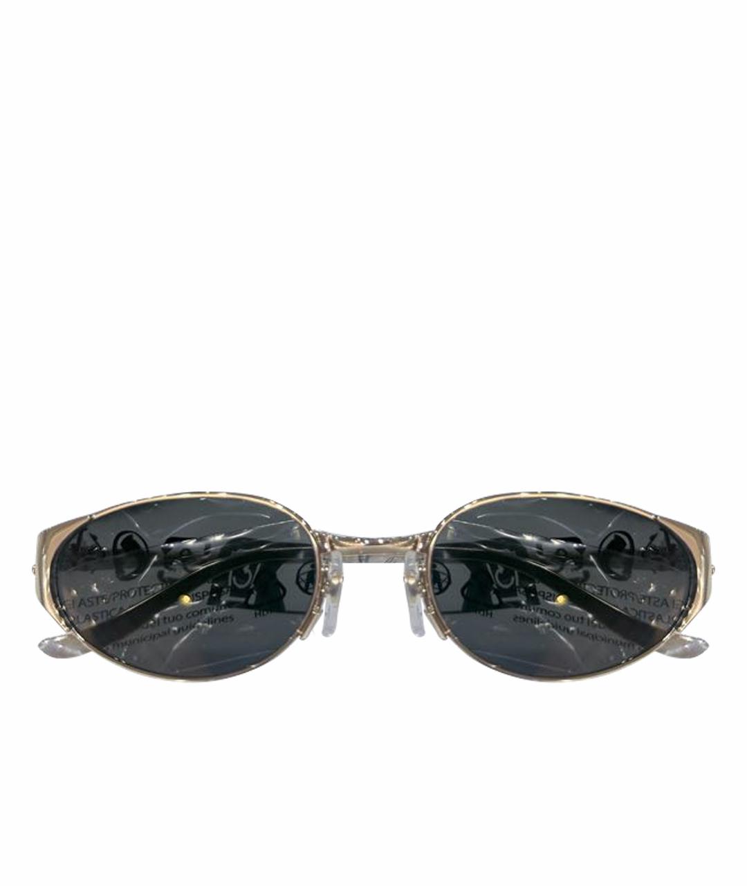 CARTIER Черные металлические солнцезащитные очки, фото 1