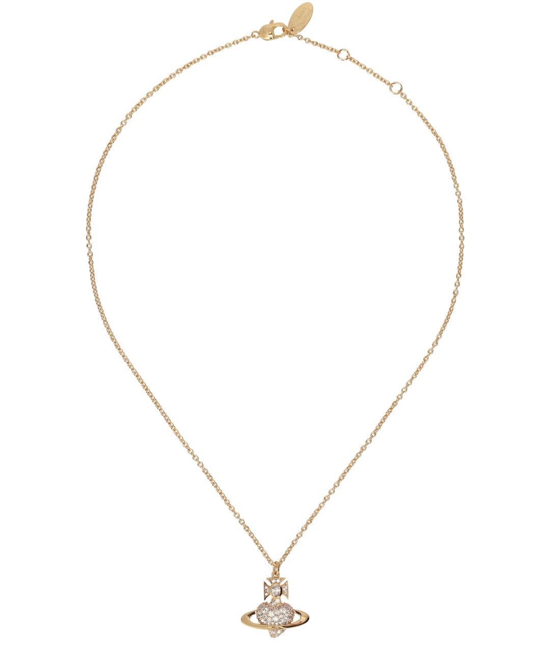 VIVIENNE WESTWOOD Золотая металлическая подвеска, фото 2