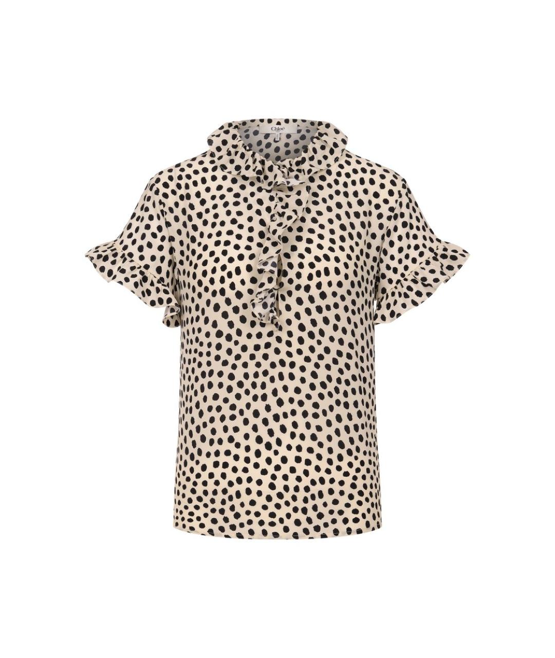 CHLOE Мульти шелковая блузы, фото 1