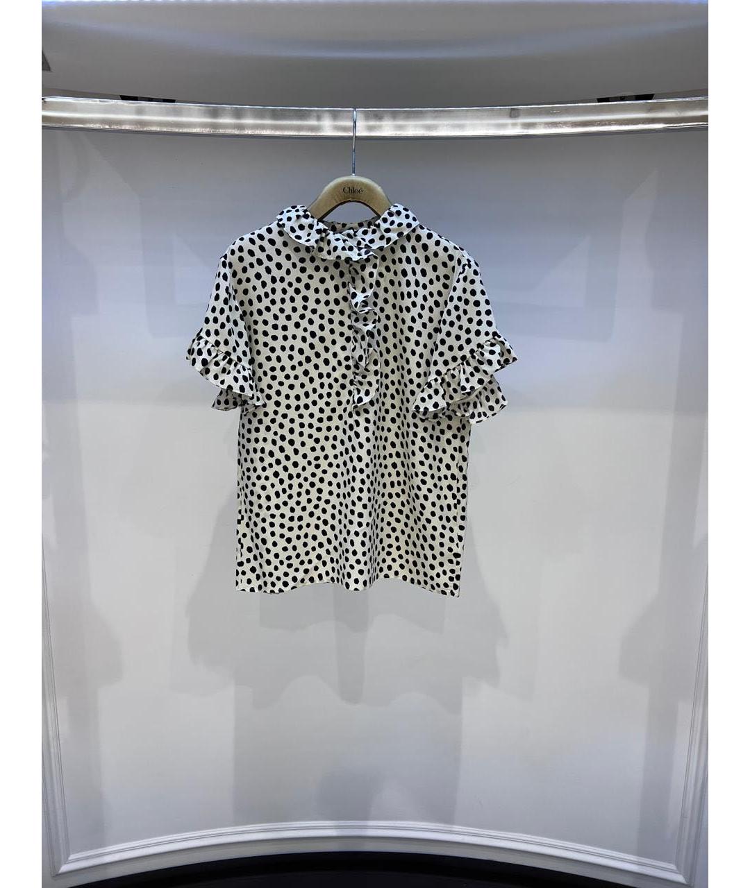 CHLOE Мульти шелковая блузы, фото 2