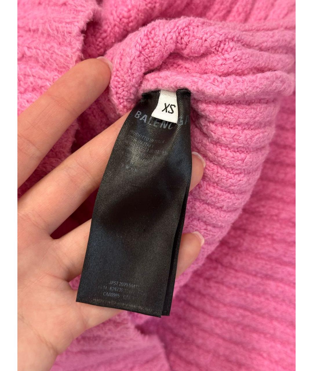 BALENCIAGA Розовый джемпер / свитер, фото 5