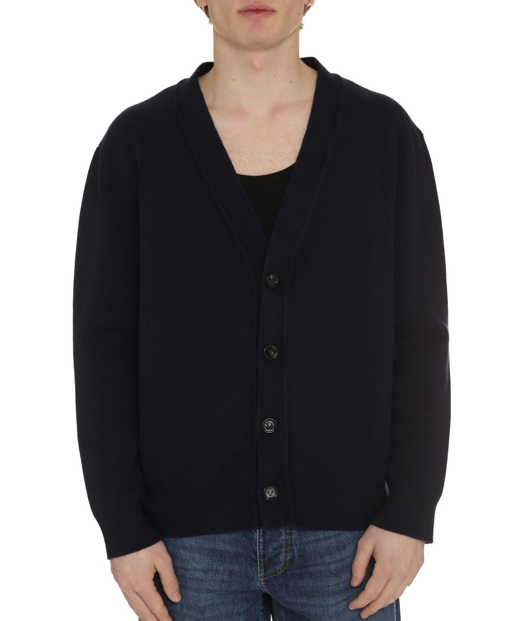 BOTTEGA VENETA Синий кашемировый кардиган, фото 5