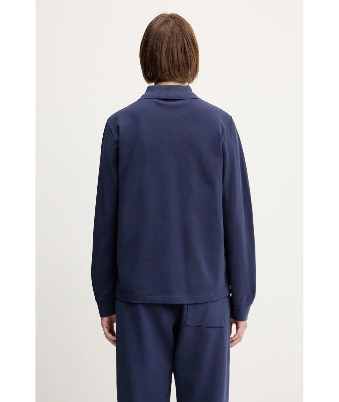 SPORTY AND RICH Темно-синяя спортивная куртка, фото 7