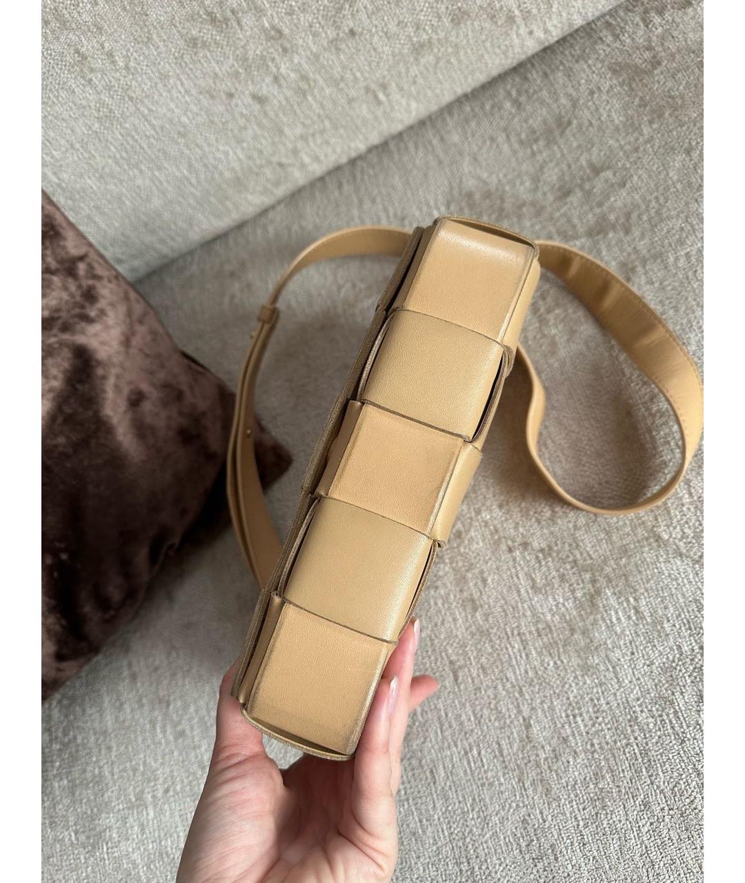 BOTTEGA VENETA Бежевая сумка через плечо, фото 2